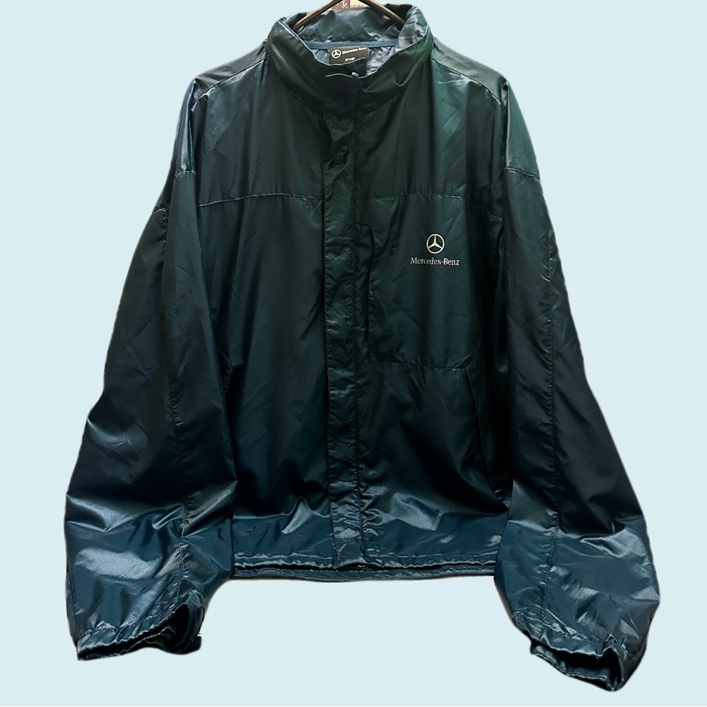 Mercedes-Benz Men's Navy Windbreaker 2XL